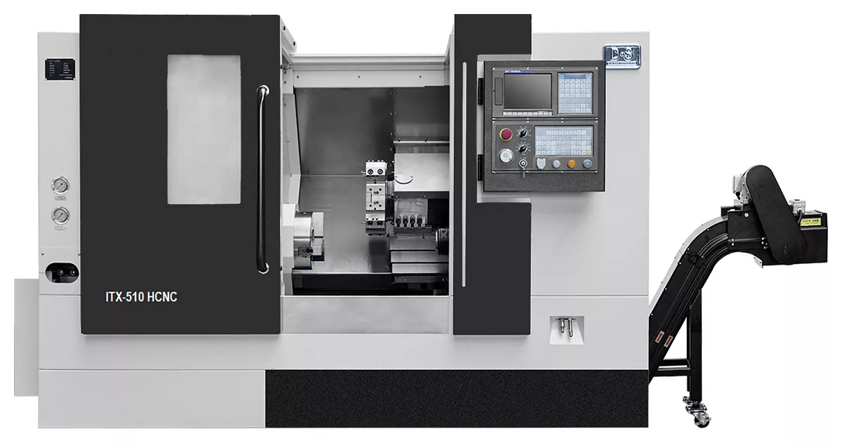 Токарный станок с наклонной станиной с ЧПУ MF A001